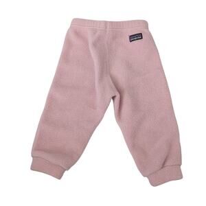 Patagonia Baby Fleece Pants Pink Winter Warm 6 Months Snow Ski Synchilla Pant